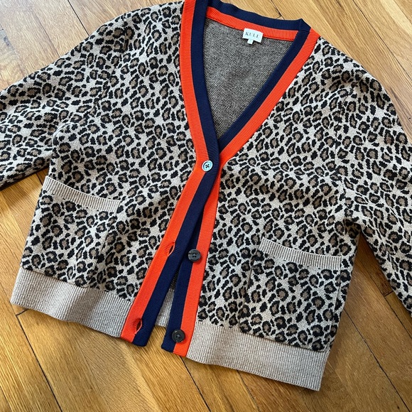 Kule Leopard Cardigan - Picture 1 of 6
